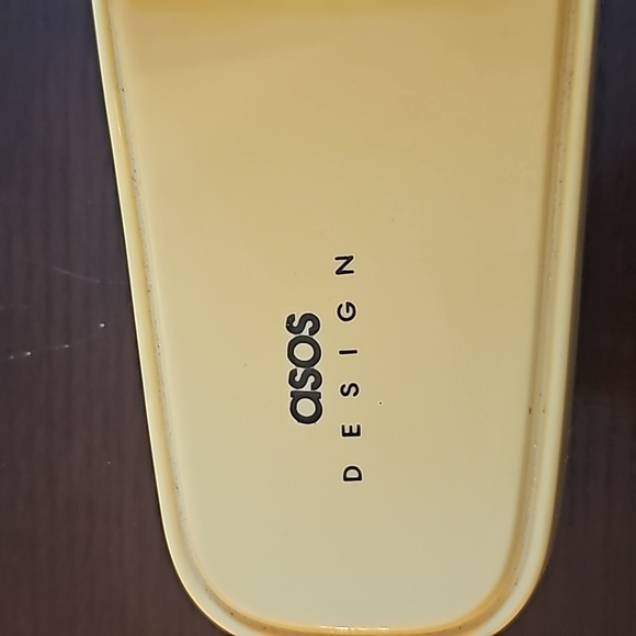 Asos Design Daisy Platform Slides, Sz 8 - Picture 4 of 4